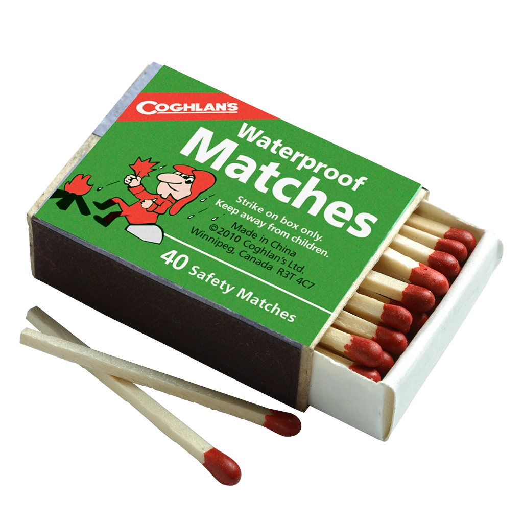 Coghlans Water Proof Matches (4 Box Pack) 3 Coghlans Water Proof Matches (4 Box Pack)