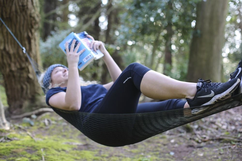 Mini String Hammock Army Green 5 Mini String Hammock Army Green - Image 3