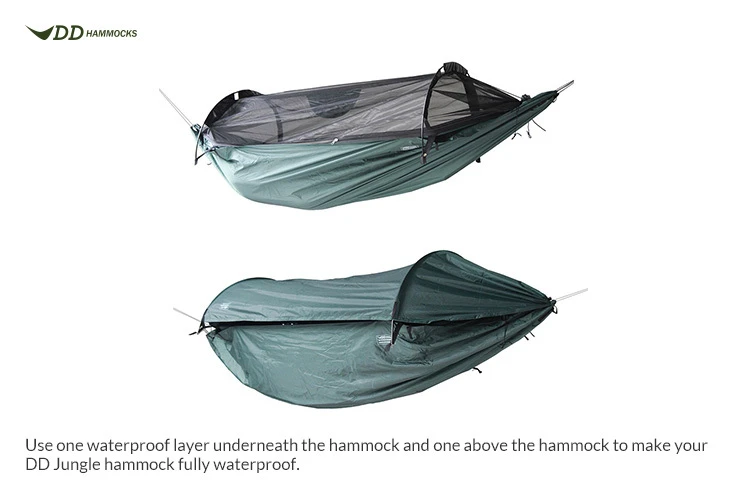 Canopy (for SuperLight Jungle DD Hammock) Olive Green 3 Canopy (for SuperLight Jungle DD Hammock) Olive Green