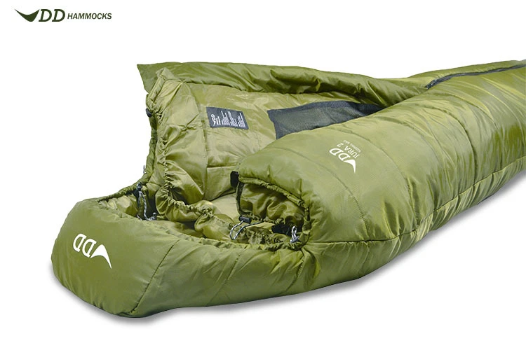 DD Hammocks Jura 2 Sleeping Bag XL OD (Olive Green) 8 DD Hammocks Jura 2 Sleeping Bag XL OD (Olive Green) - Image 6