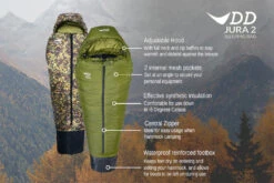 DD Hammocks Jura 2 Sleeping Bag XL Size (MultiCam) -Hema Shop DDJura2SB MC 2