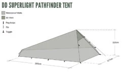 DD SuperLight Pathfinder Tent & Mesh Tent Combo (2 Person) -Hema Shop DDPathfinderCombo 1