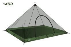 DD SuperLight XL Pyramid Tent & XL Pyramid Mesh Tent Combo (2 Person) -Hema Shop DDSLXLPyramidCombo2per 4