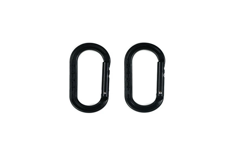 DD Hammocks SuperLight Carabiners 2 Pack (Black) 4 DD Hammocks SuperLight Carabiners 2 Pack (Black) - Image 2