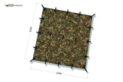 DD Hammocks DD Tarp 3.5m X 3.5m [Colour: Multicam] -Hema Shop DDTarp3.5x3.5 MC 1