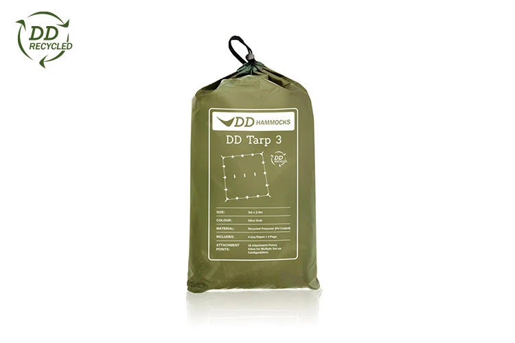 DD Tarp 3x3 UV50+ Bancha Green 4 DD Tarp 3x3 UV50+ Bancha Green - Image 2