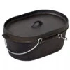 10qt Oval Camp Dutch Oven Preseasoned