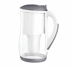 Ecobud Gentoo Fluoride & Chlorine Glass Jug Filter (Grey & White) -Hema Shop EQ42 2
