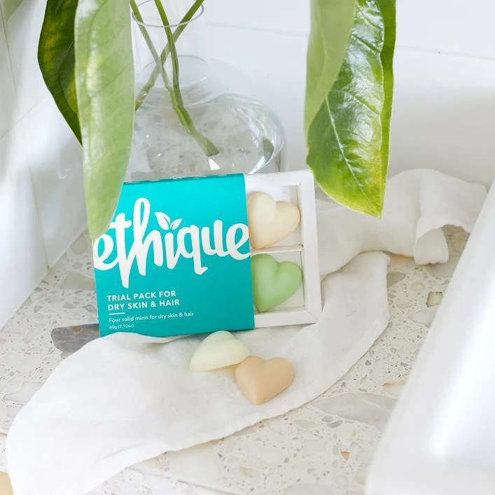 Ethique Trial Pack For Dry Skin And Hair 4 Ethique Trial Pack For Dry Skin And Hair - Image 2