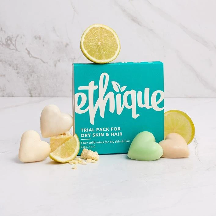 Ethique Trial Pack For Dry Skin And Hair 3 Ethique Trial Pack For Dry Skin And Hair