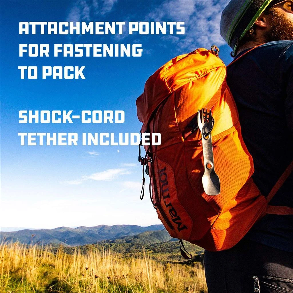 UCO Titanium Utility Spork 5 UCO Titanium Utility Spork - Image 3