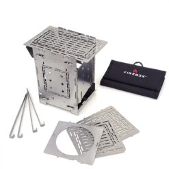 G2 Deluxe S/S Firebox 5" Stove Combo Kit (Gen 2) -Hema Shop FB 001Deluxe 2
