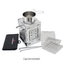 G2 Deluxe S/S Firebox 5" Stove Combo Kit (Gen 2) -Hema Shop FB 001Deluxe 4