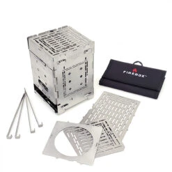 G2 Deluxe S/S Firebox 5" Stove Combo Kit (Gen 2) -Hema Shop FB 001Deluxe 5