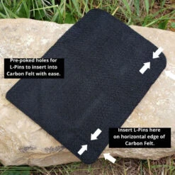 Firebox L-Pins For Carbon Felt Windscreen 8 Firebox L-Pins For Carbon Felt Windscreen -Hema Shop FB LPINS4XCASE 2