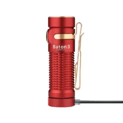 Olight Baton 3 1200Lm Rechargeable Torch RED -Hema Shop FOL B3 R 3
