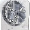 Large Rechargeable Portable 14" Electric Oscillating Fan