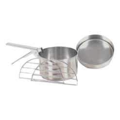 Ghillie Kettle Cook Kit Small Silver Anodised