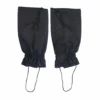 Waterproof Gaitors With Zip Black