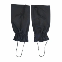 Waterproof Gaitors With Zip Black