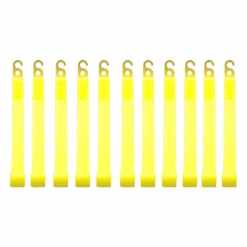Emergency 8 Hour Glow Stick Yellow 10 Pack +1 Free