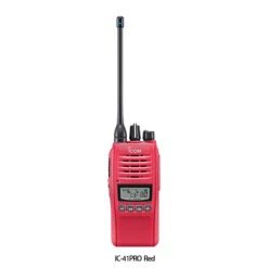 Icom IC-41PRO With Microphone Combo (Red) -Hema Shop IC 41PROwMicrophone Red 1