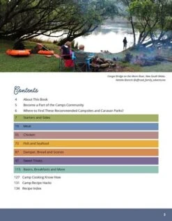 The Camps Australia Wide Community Cookbook -Hema Shop ISBN978 0 9945327 0 0 1 2