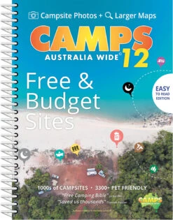 Camps 12 Easy To Read Edition Campsite Photos + Larger Maps