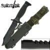 Survivor Black Reverse Sawback Bush Knife -Hema Shop K HK 6001