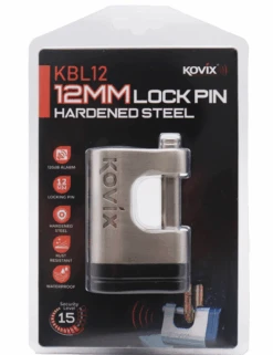 Kovix 12mm Heavy Duty Alarmed Bolt Lock