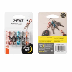 Nite Ize Microlock S-Biner 5 Pack Aluminium