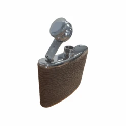 Shark Skin Flask S/S 4oz Max Capdebarthes -Hema Shop MCFL4S 2