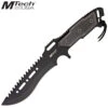MT-621BK Combat Tactical Sawback Knife Full Tang