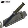 MTech Neck Knife Double Edged W/Chain Green Handle -Hema Shop MT 632DGN