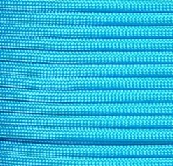 Paracord "Neon Turquoise" 550 7 Strand (100ft) MADE IN USA