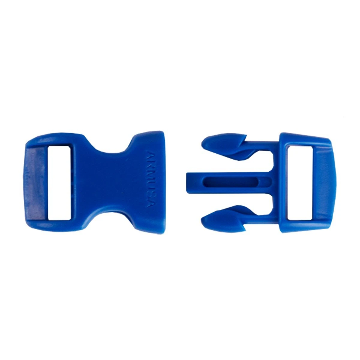 Paracord Side Release Buckle BLUE Single (each) 4 Paracord Side Release Buckle BLUE Single (each) - Image 2