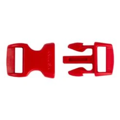 Paracord Side Release Buckle RED Single (each) -Hema Shop PB01 12RED 1