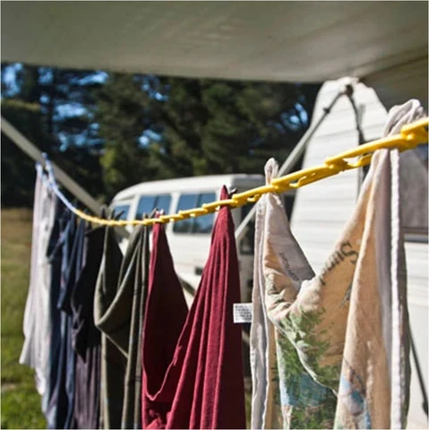 Pegless Portable Compact Clothesline Blue 4 Pegless Portable Compact Clothesline Blue - Image 2