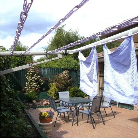 Pegless Portable Compact Clothesline Blue 7 Pegless Portable Compact Clothesline Blue - Image 5