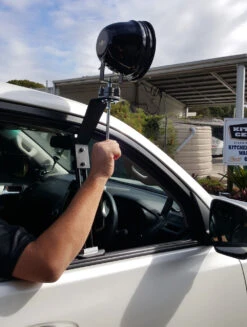 Powa Beam 175mm/7" QH 100W Spotlight With Bracket -Hema Shop PL175WB 5