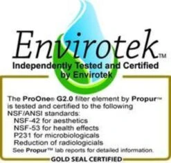 ProOne Big II High Flow 9.4L Fluoride Water Filter -Hema Shop PO1 BIGII 2POG7 2