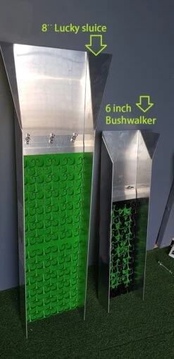 8 Inch Gold 888 Sluice With Dream Mat -Hema Shop R888 3