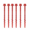 Small Spiral Awning Pegs 6 Pack 20cm