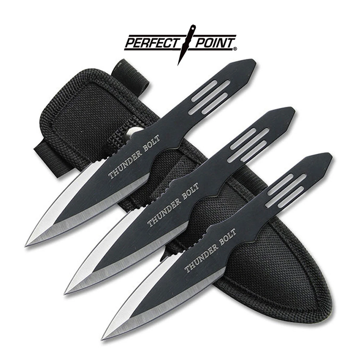 Thunder Bolt Throwing Knives 3 Pc Set 3 Thunder Bolt Throwing Knives 3 Pc Set