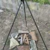 Steel Campfire Collapsible Tripod