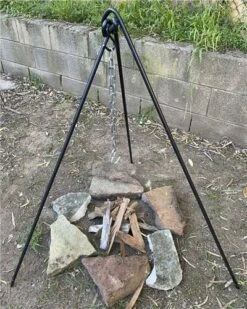 Steel Campfire Collapsible Tripod
