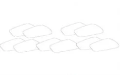 1st Stage P2 Pre-Filter Replacement For Dual Stage Mask Respirator (5 Pairs)