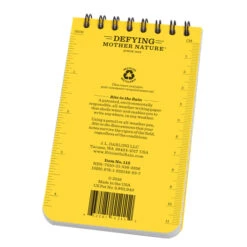 Rite In The Rain EMS "Vital Stats" All Weather Notebook Safety Yellow -Hema Shop RITR 112 4