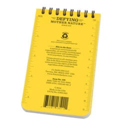 Rite In The Rain No. 135 All Weather Notebook Yellow -Hema Shop RITR 135 4