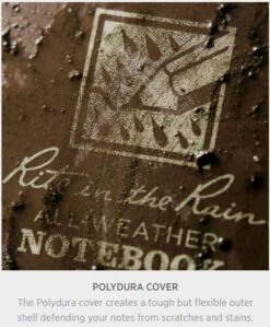 Rite In The Rain No. 435 All Weather Notebook Brown -Hema Shop RITR 435 2